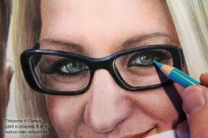 Natascha & Markus - colored pencil drawing WIP
© markus-klein-artwork.de