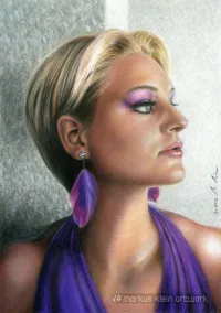 Natascha - Colored pencil drawing
© markus-klein-artwork.de